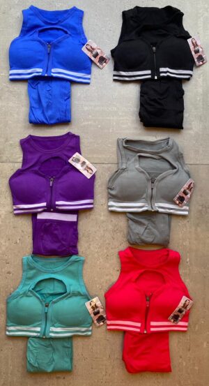 CONJUNTO CALZA LARGA+TOP (DOCENA)