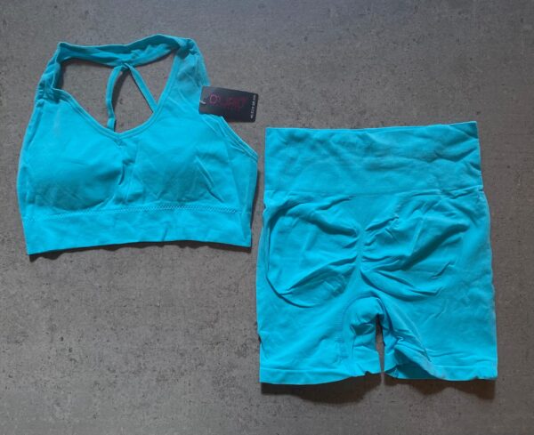 CONJUNTO CALZA CORTA+TOP (DOCENA)